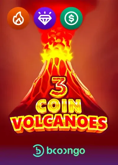3 Coin Volcanoes Slot von 3Oaks