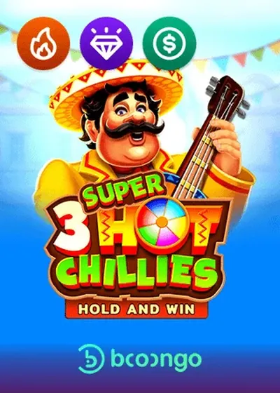 3 Super Hot Chillies Slot von 3Oaks